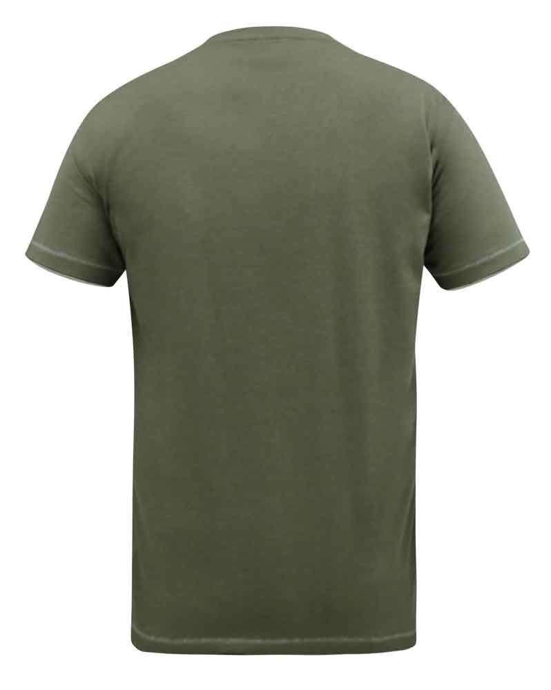 D555 Duke Large Big Mens Official Jeep Printed T-Shirt (601331)