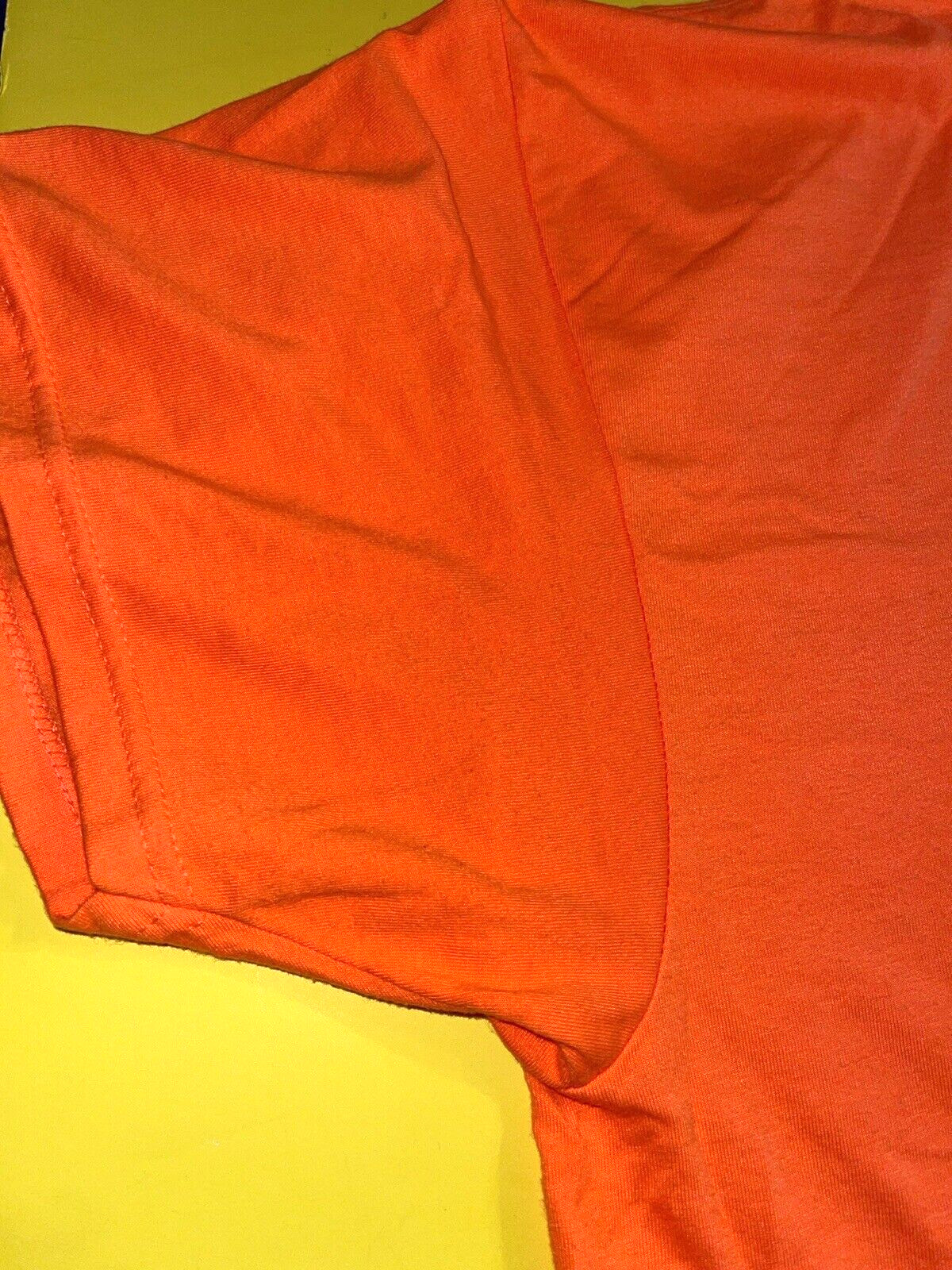 DoorDash Front & Back Food Delivery Driver ORANGE Short Sleeve 2XL Shirt *RARE*