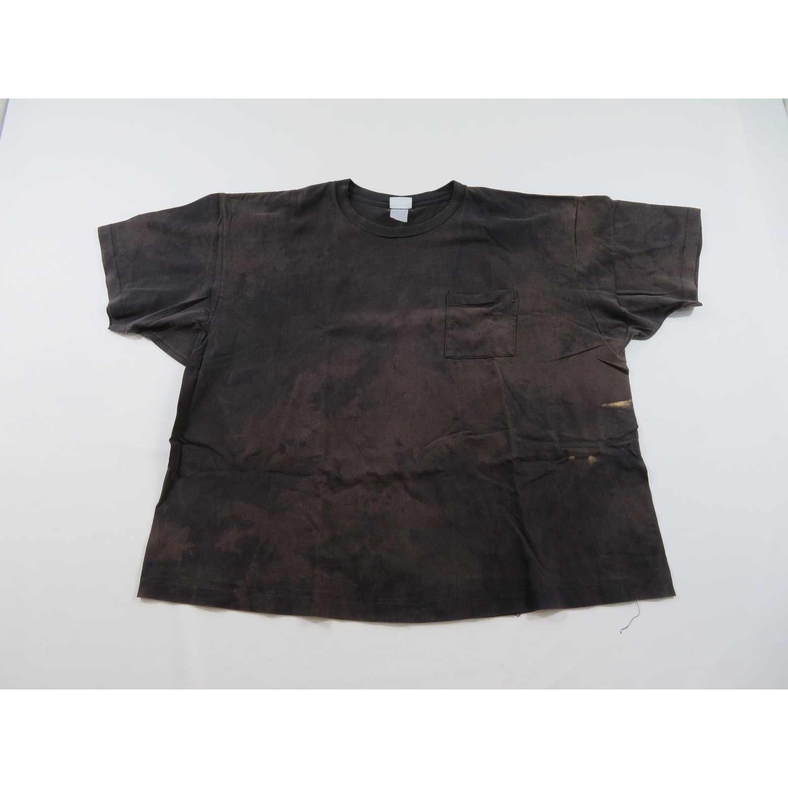 Distressed Pocket T-Shirt, Basic Editions, Plain Blank, Black Sz 3XL 1990s