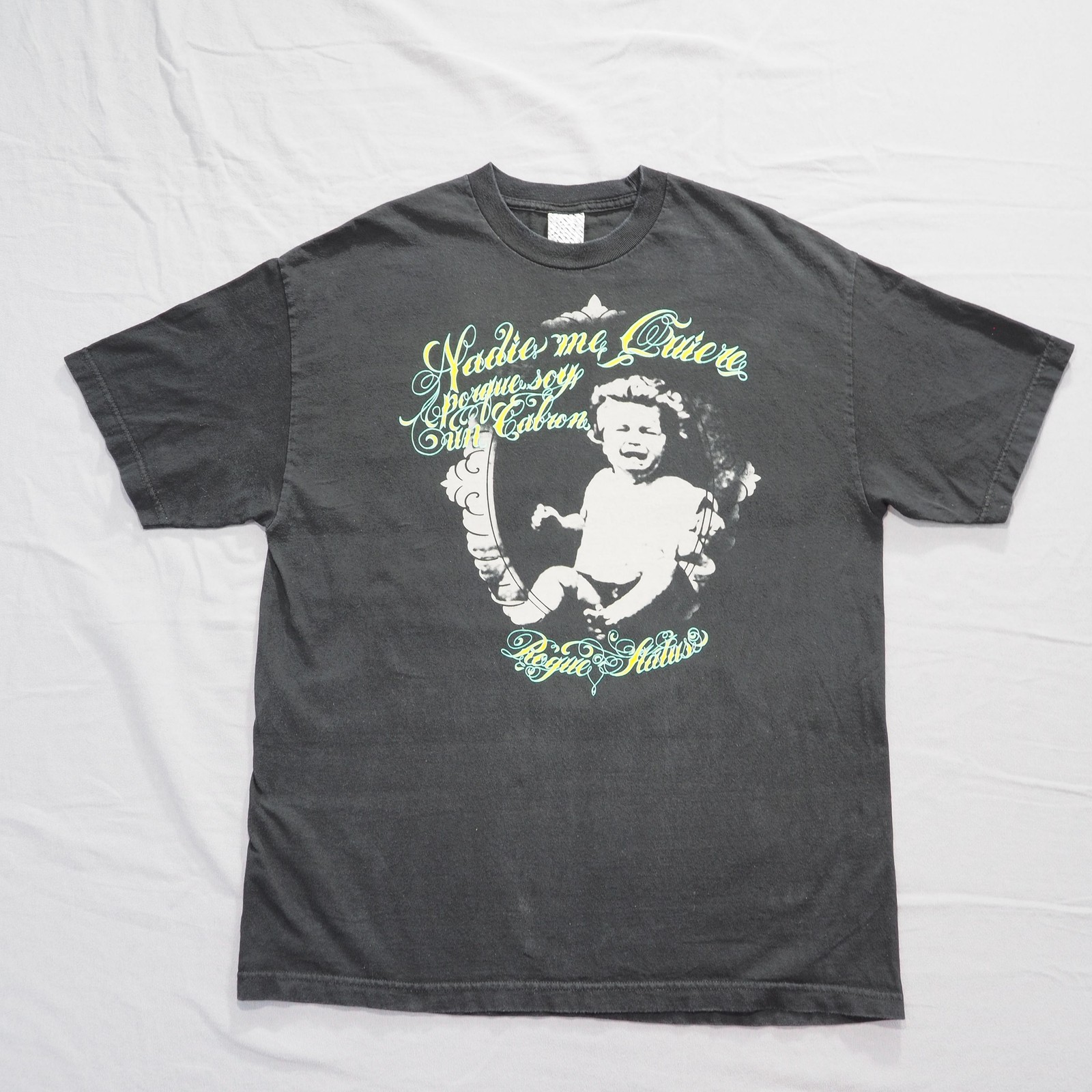 Rogue Status Shirt Mens XL Nadie Me Quiere Porque Soy Un Cabron Graphic Tee