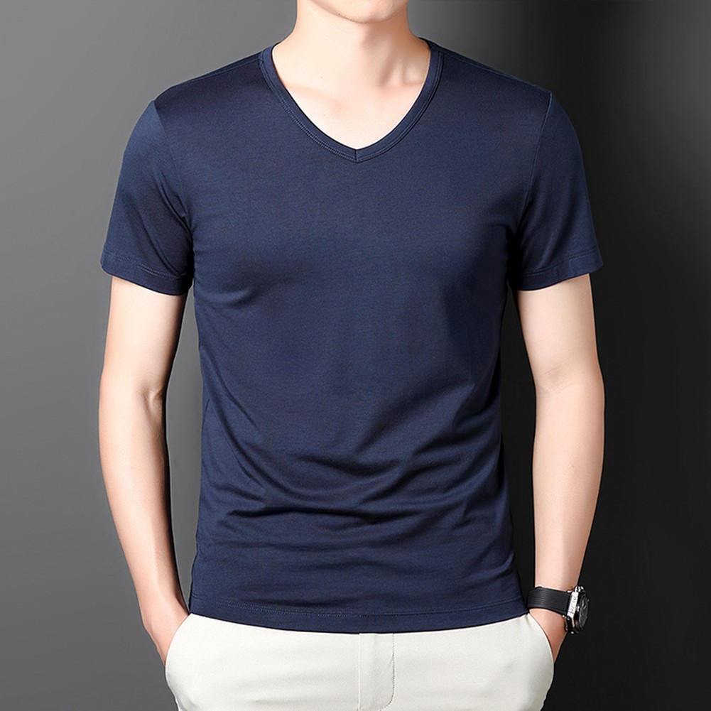 Black White Dark Gray Light Gray Wine Red Dark Blue Brown Green Men’s T Shirt