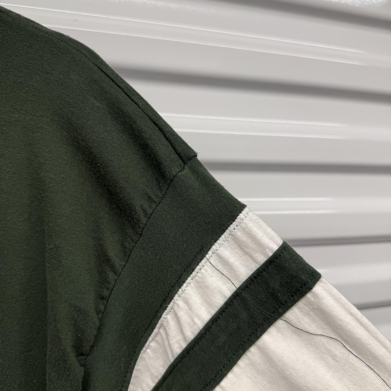 Vintage 80s Champion Dartmouth College Striped Sleeve Jersey T-Shirt Size XL
