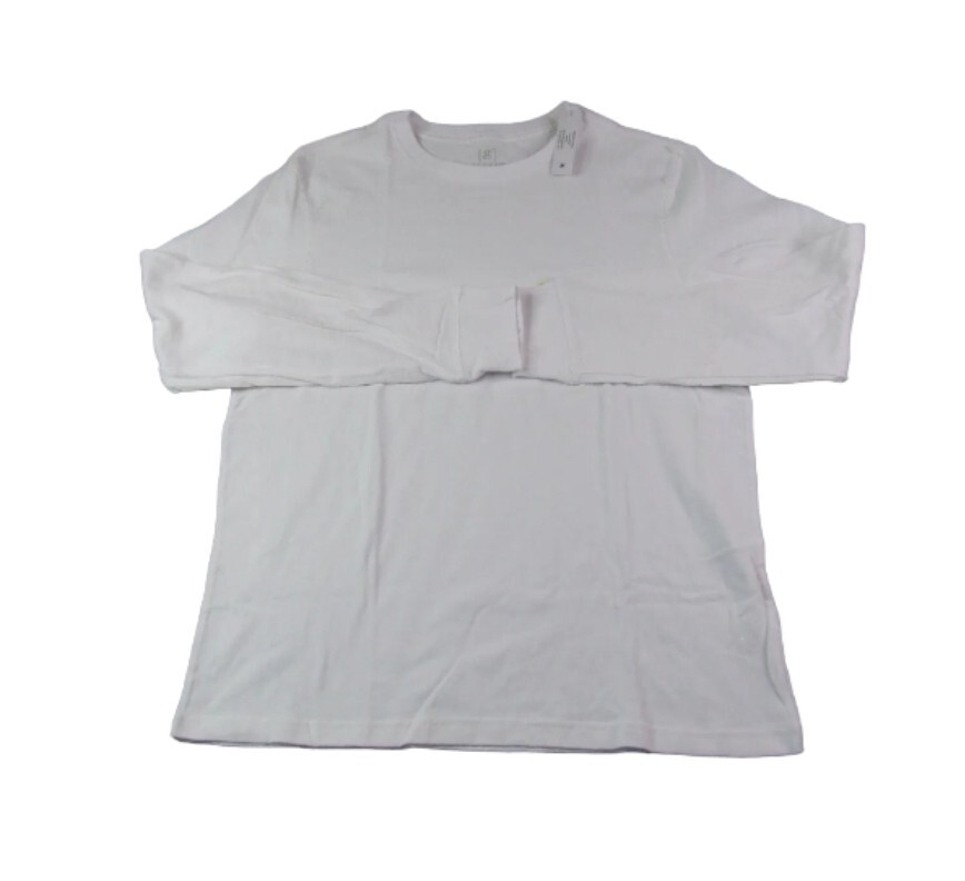 George Men’s Pick Color Long Sleeve Crew-Neck Solid Plain T-Shirts Tee: S-XL