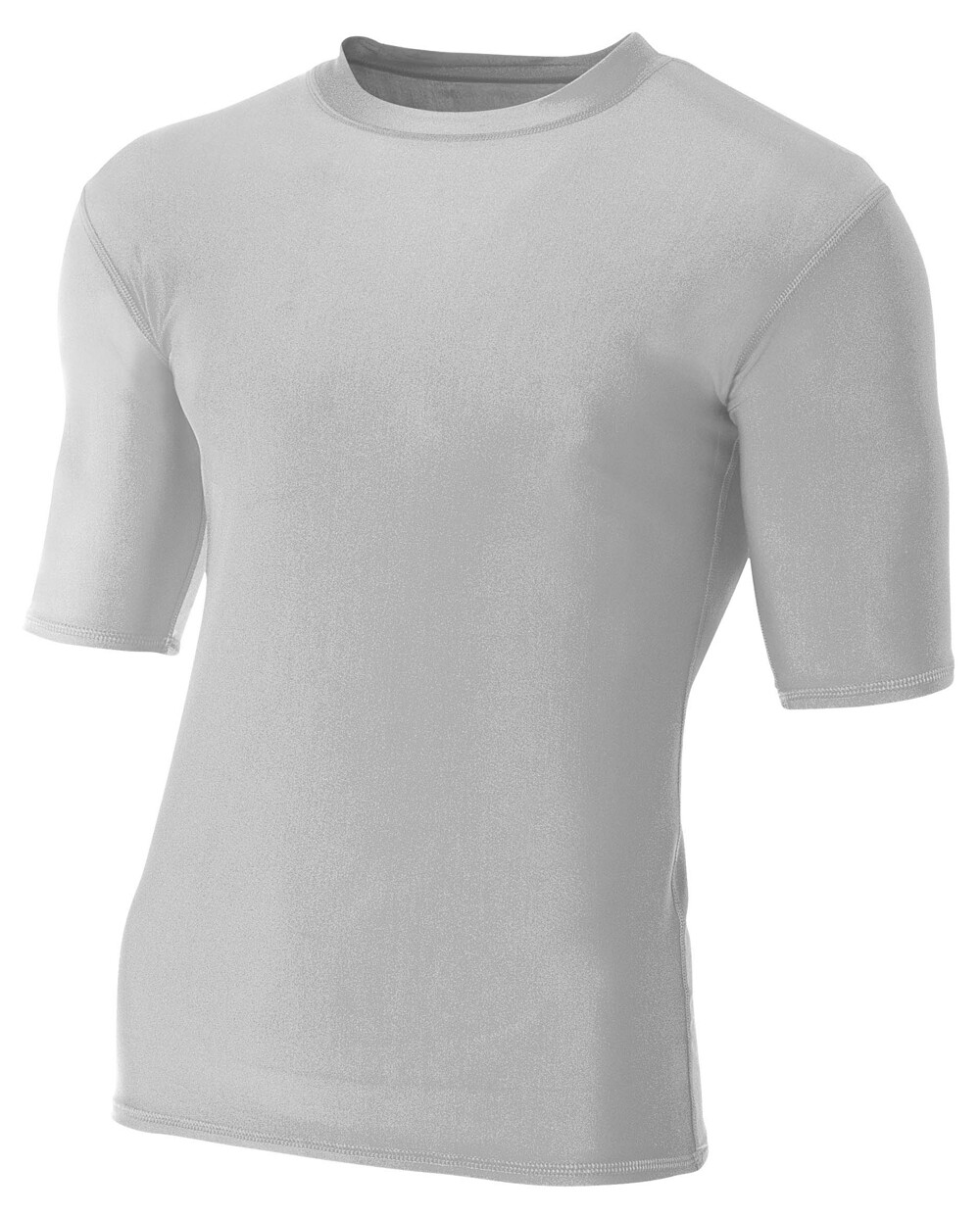 A4 Mens 4-Way Stretch Compression Crew T-Shirt – N3283
