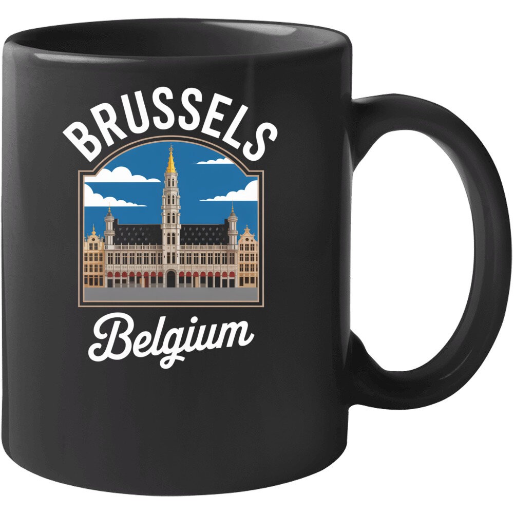 Brussels Belgium Tourist Vacation Gift T T Shirt