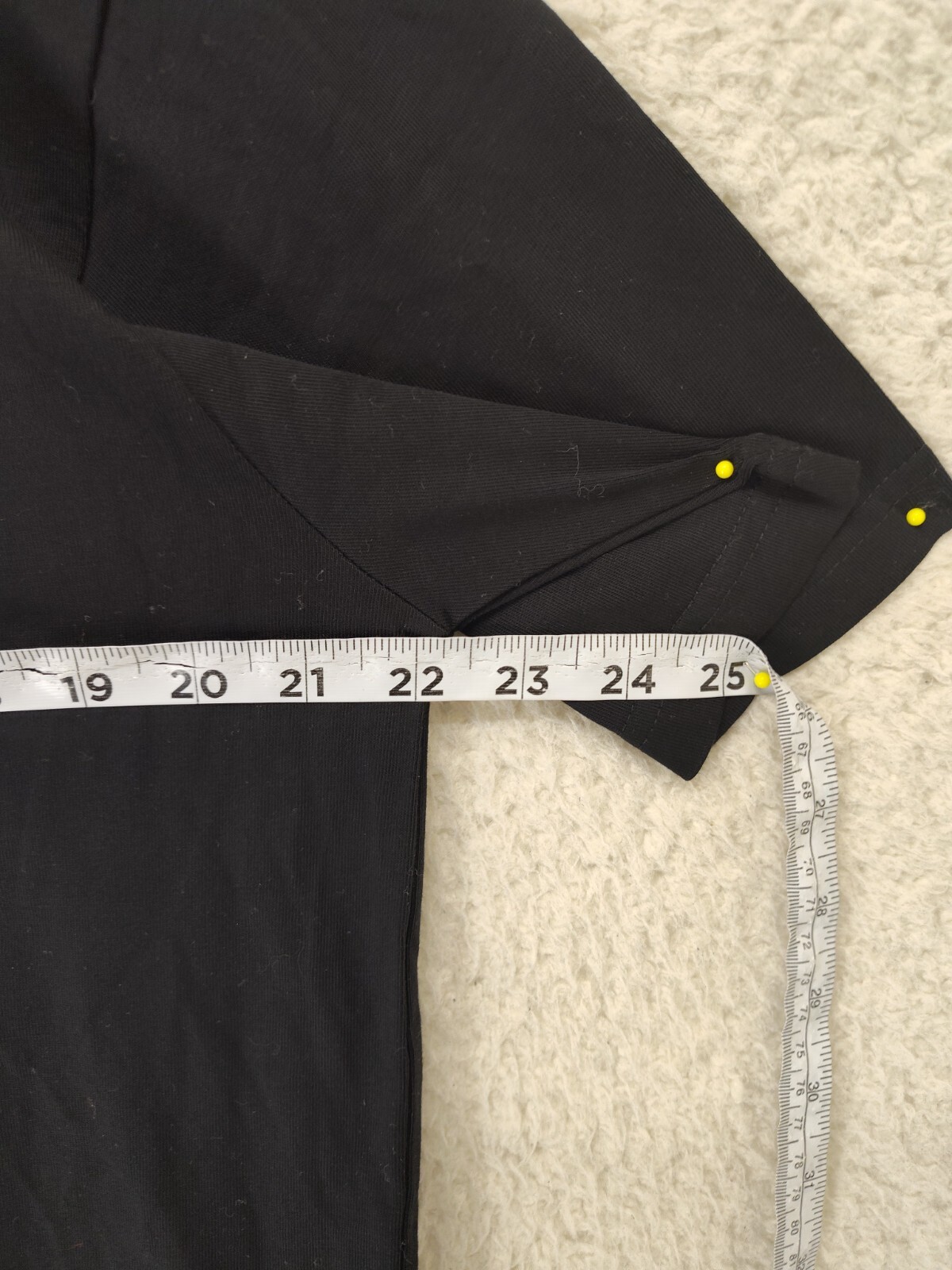 Ascolour Men Shirt Large Black Printed 100% Cotton Short Sleeve Classic Fit Tee