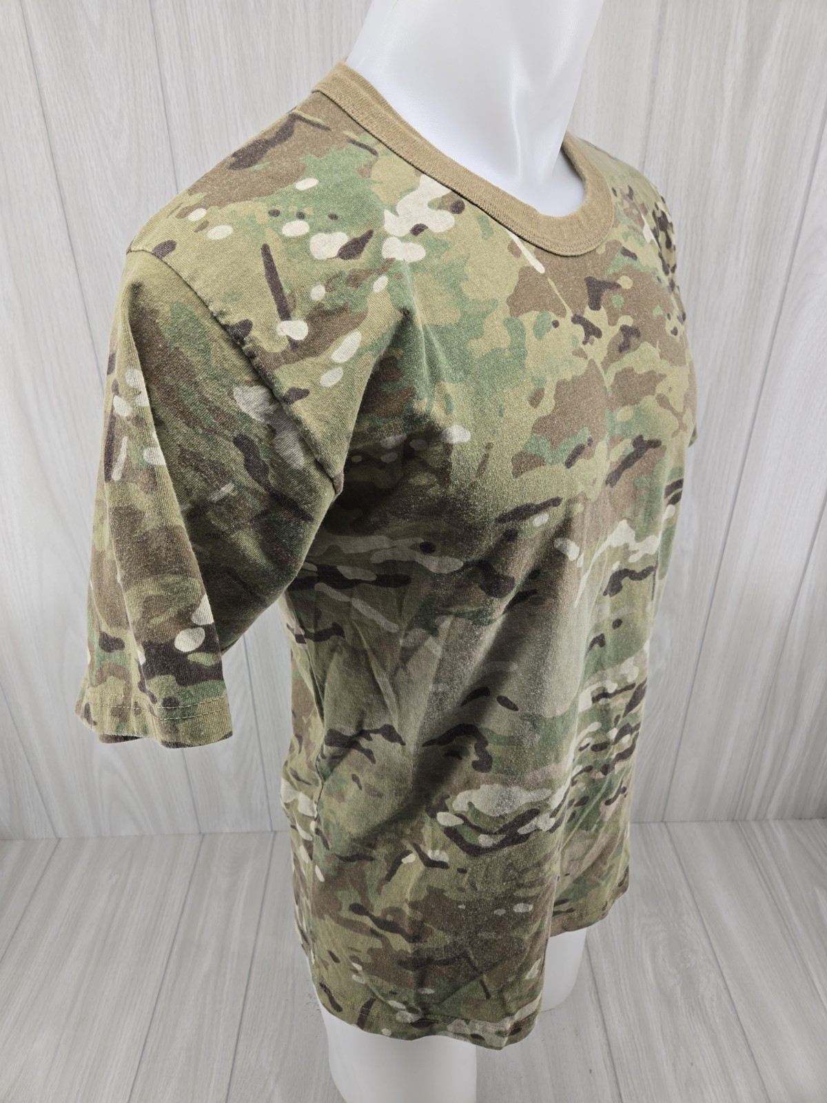 Vintage 90s Rothco CAMO Short Sleeve Mens Size Large T-Shirt Made In USA