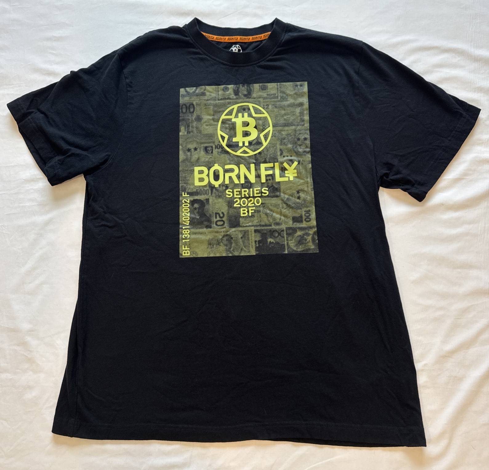 Born Fly Men’s 2XL Black Graphic Shirt Series 2020 BF