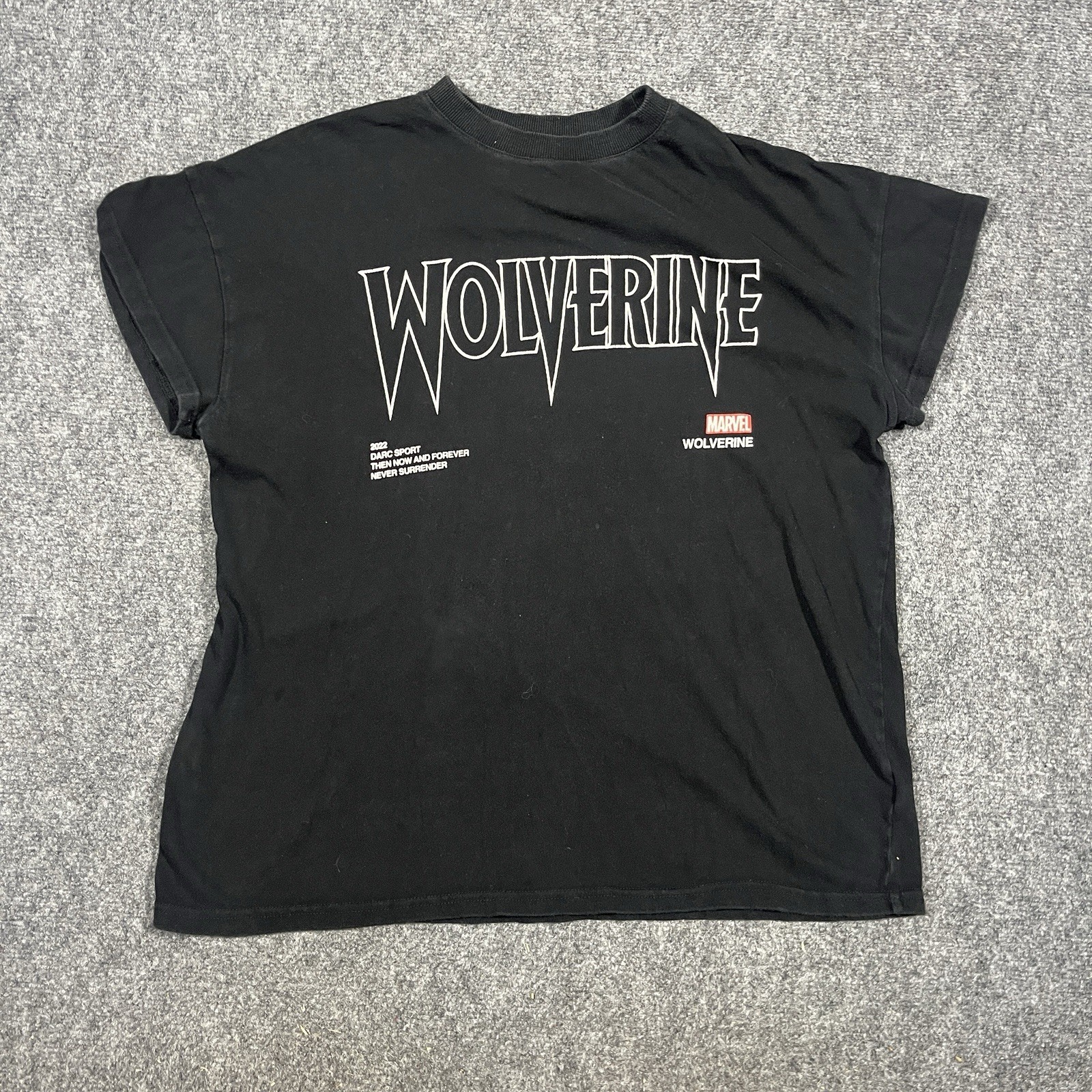 Darc Sport Shirt Medium Marvel Wolverine Bodybuilding Weightlifting 26/1000
