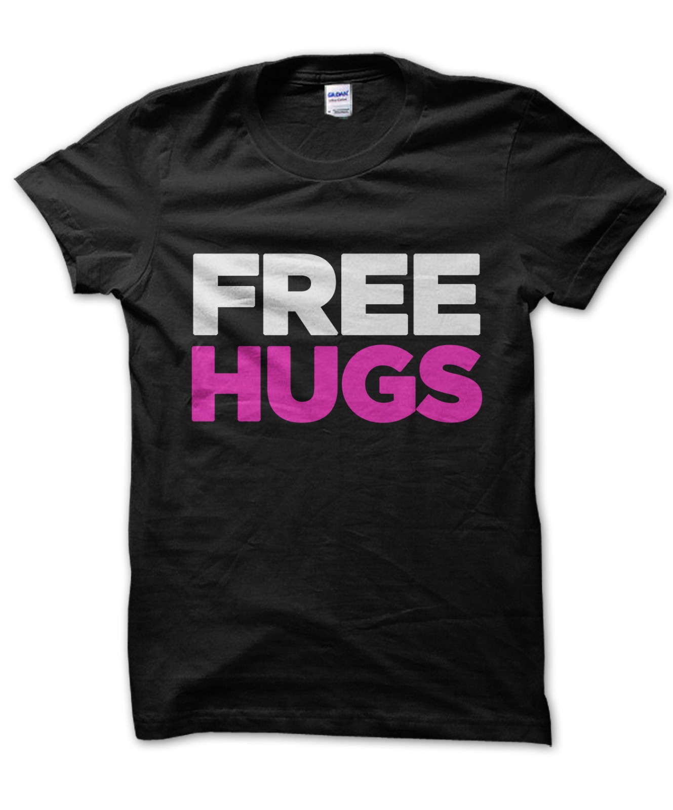 Free Hugs t-shirt funny top friendly tee gift for hugger