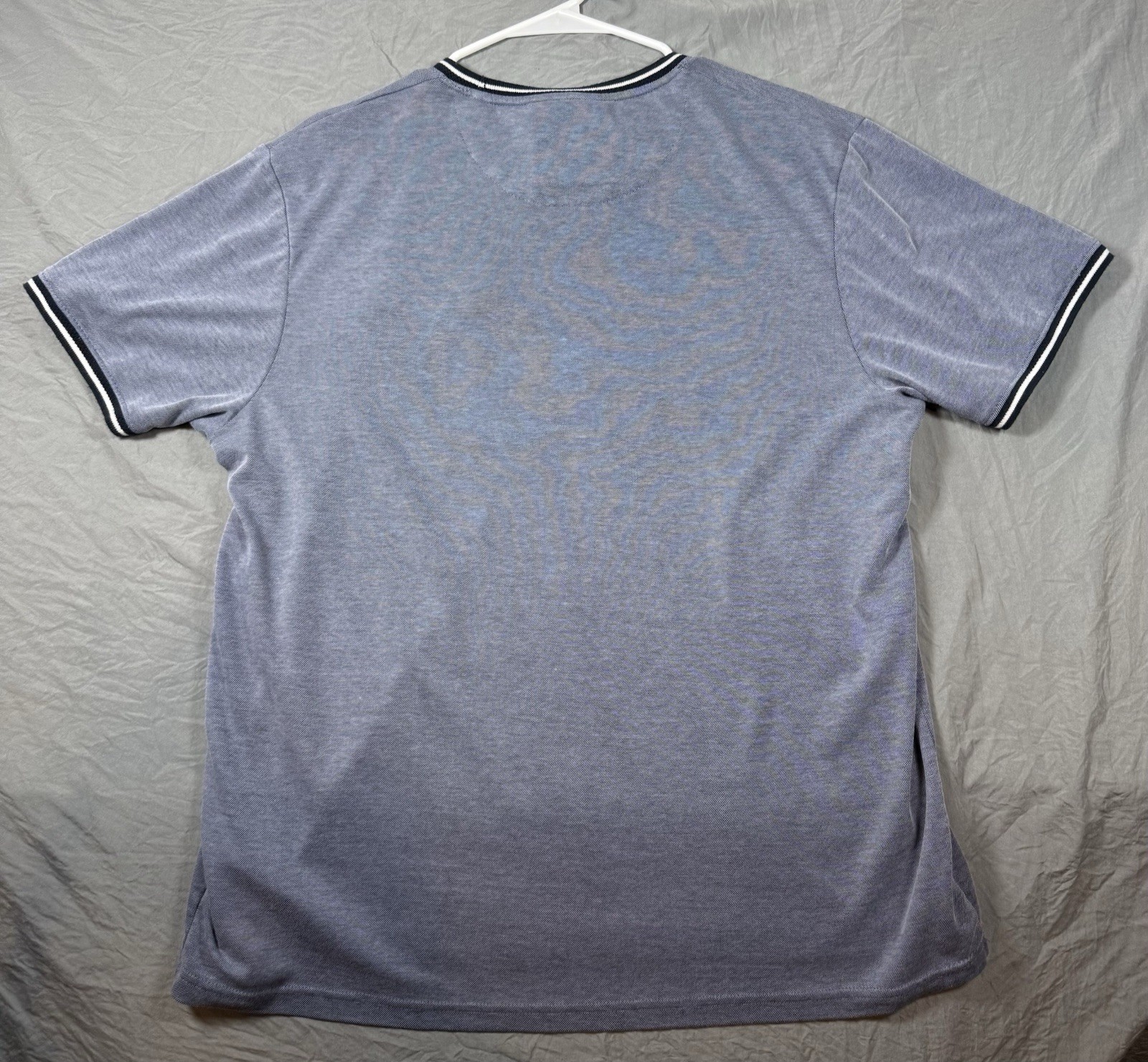 Cactus Man Ricky Singh Blue Contrasting Trim Crew Neck T-Shirt Men’s Size XXL