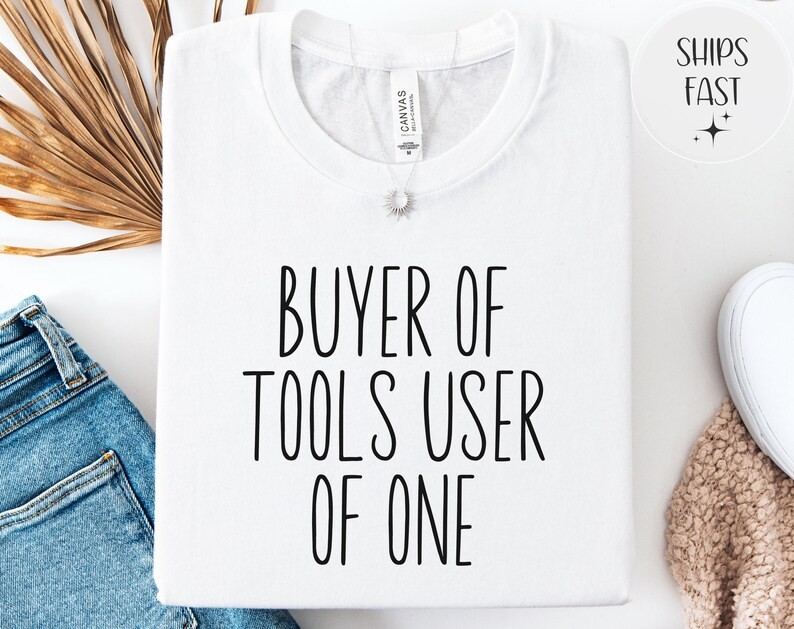 Funny Mechanic Buyer Of Tools User Of None Auto Gildan Tee