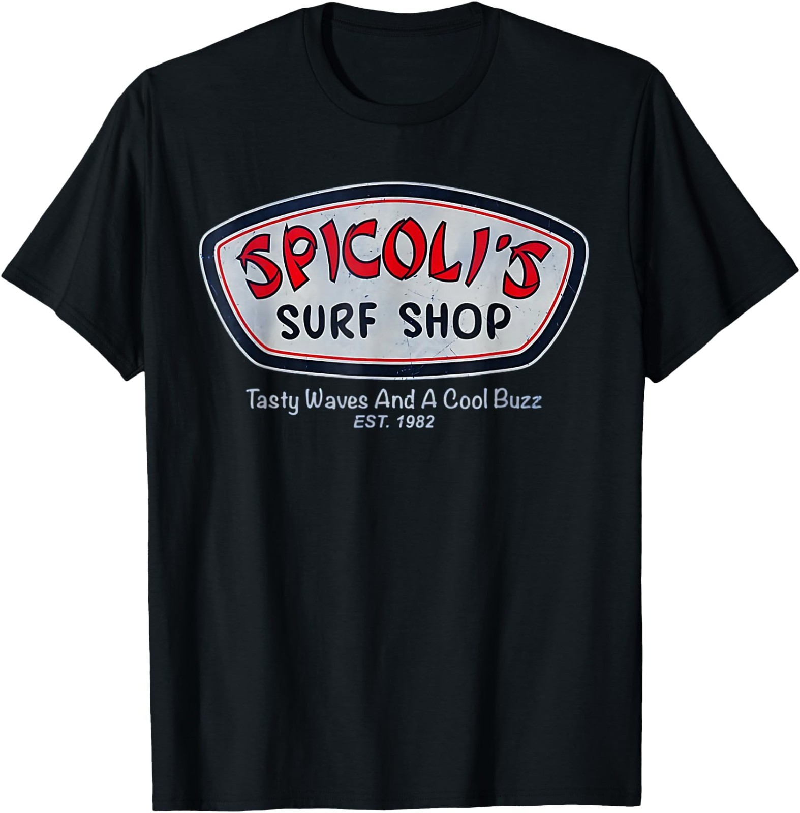 Spicoli surf shop Summer Retro 90s T-Shirt