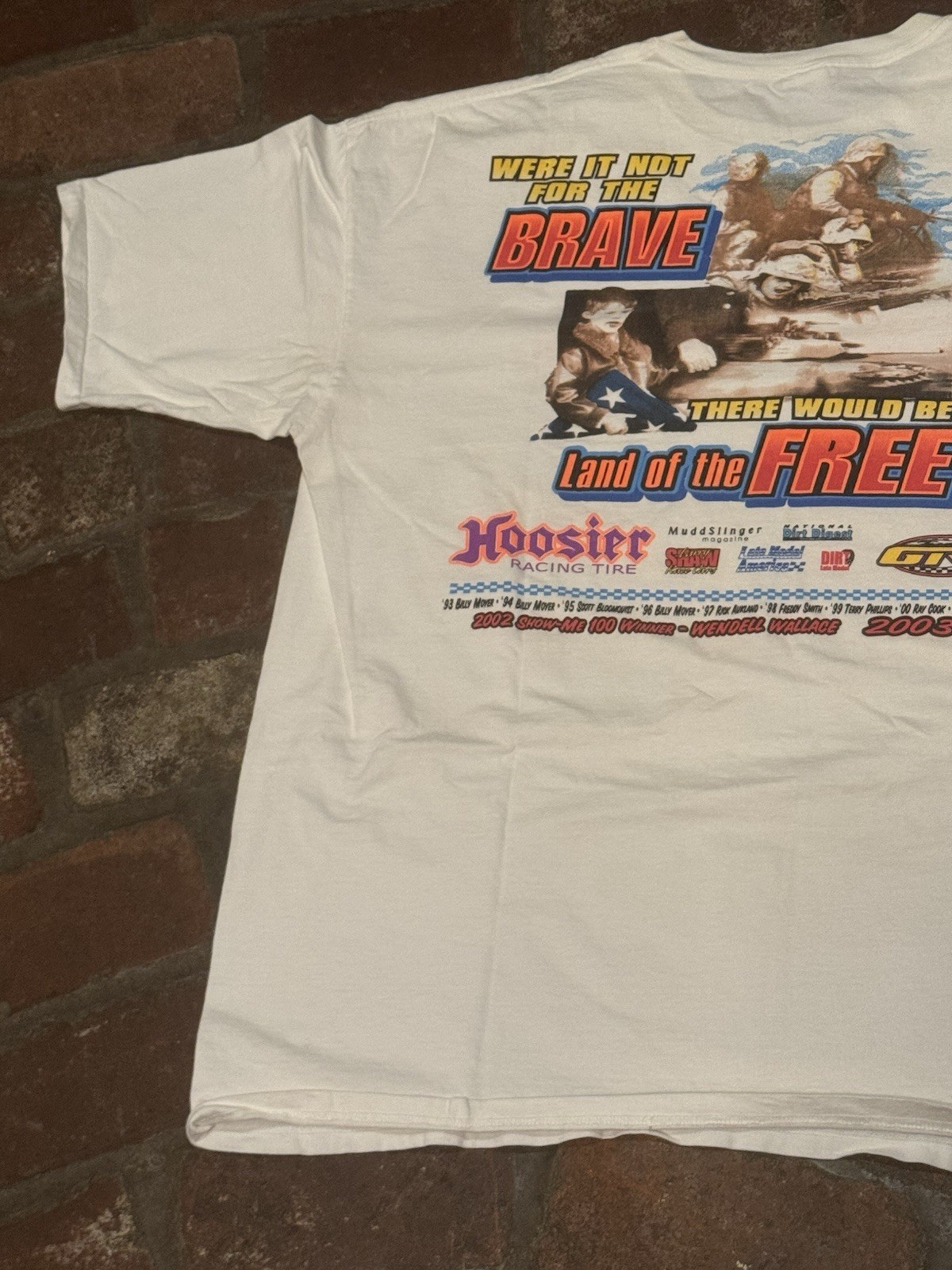 VTG 2003 Show-Me 100 Dirt Track Racing T-Shirt West Plains Speedway Size 3XL