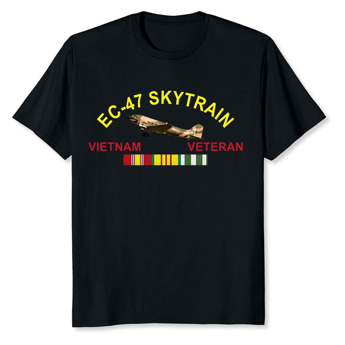 New Limited EC-47 Skytrain Vietnam Veteran T-Shirt