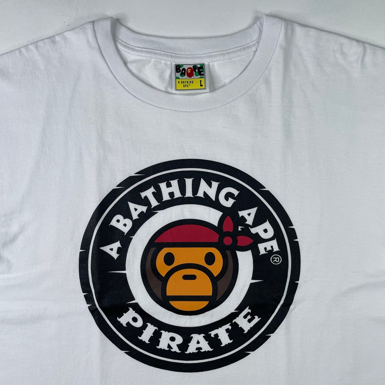 Bape Baby Milo Pirate Tee Size L