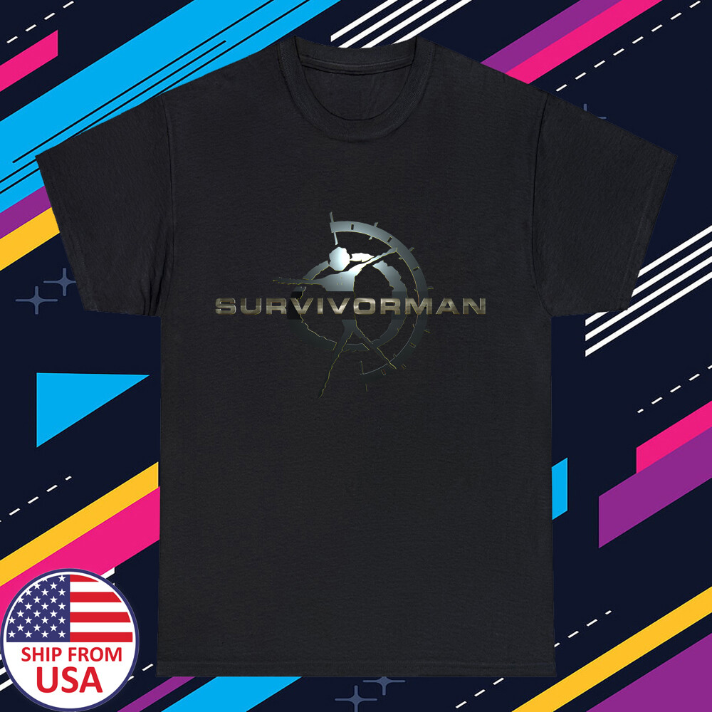 Survivorman Les Stroud Tv Show Men’s Black Size S-5XL