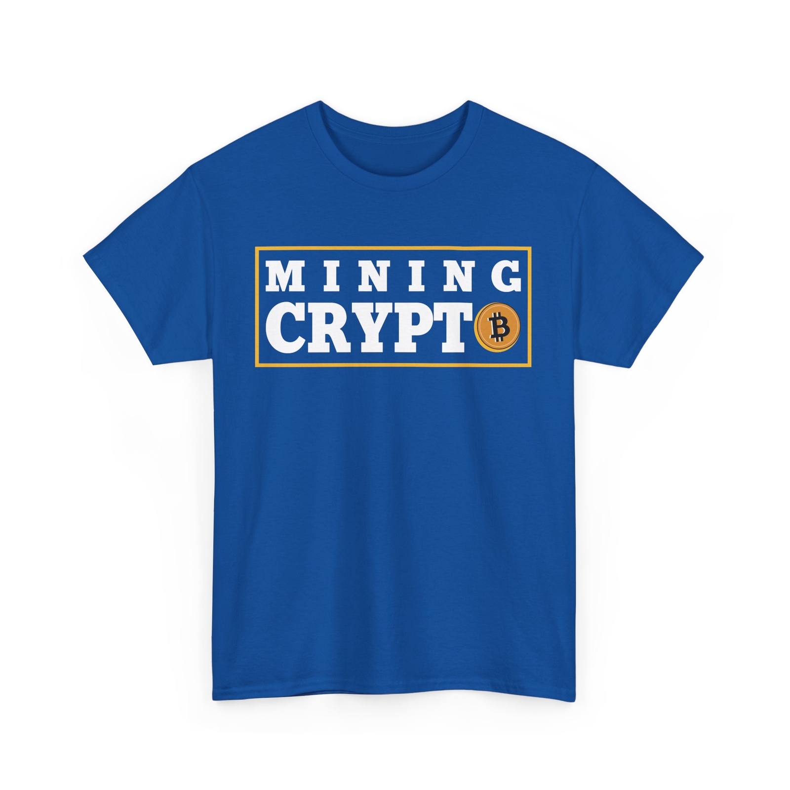 Bitcoin to the Moon T-Shirt – Crypto Investor Blockchain BTC Graphic Tee
