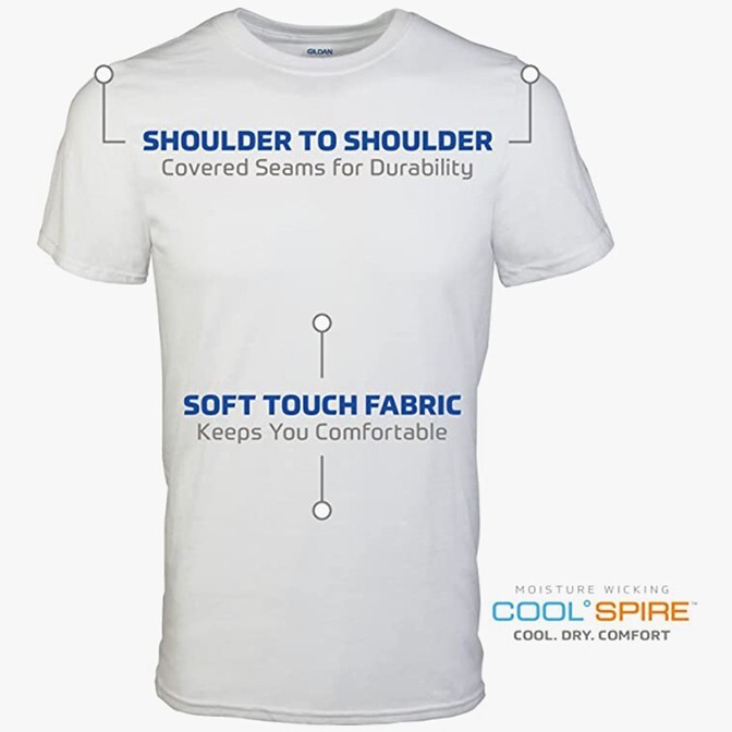 White T-Shirts Size Large 12-Pack Men’s Crew T-Shirts