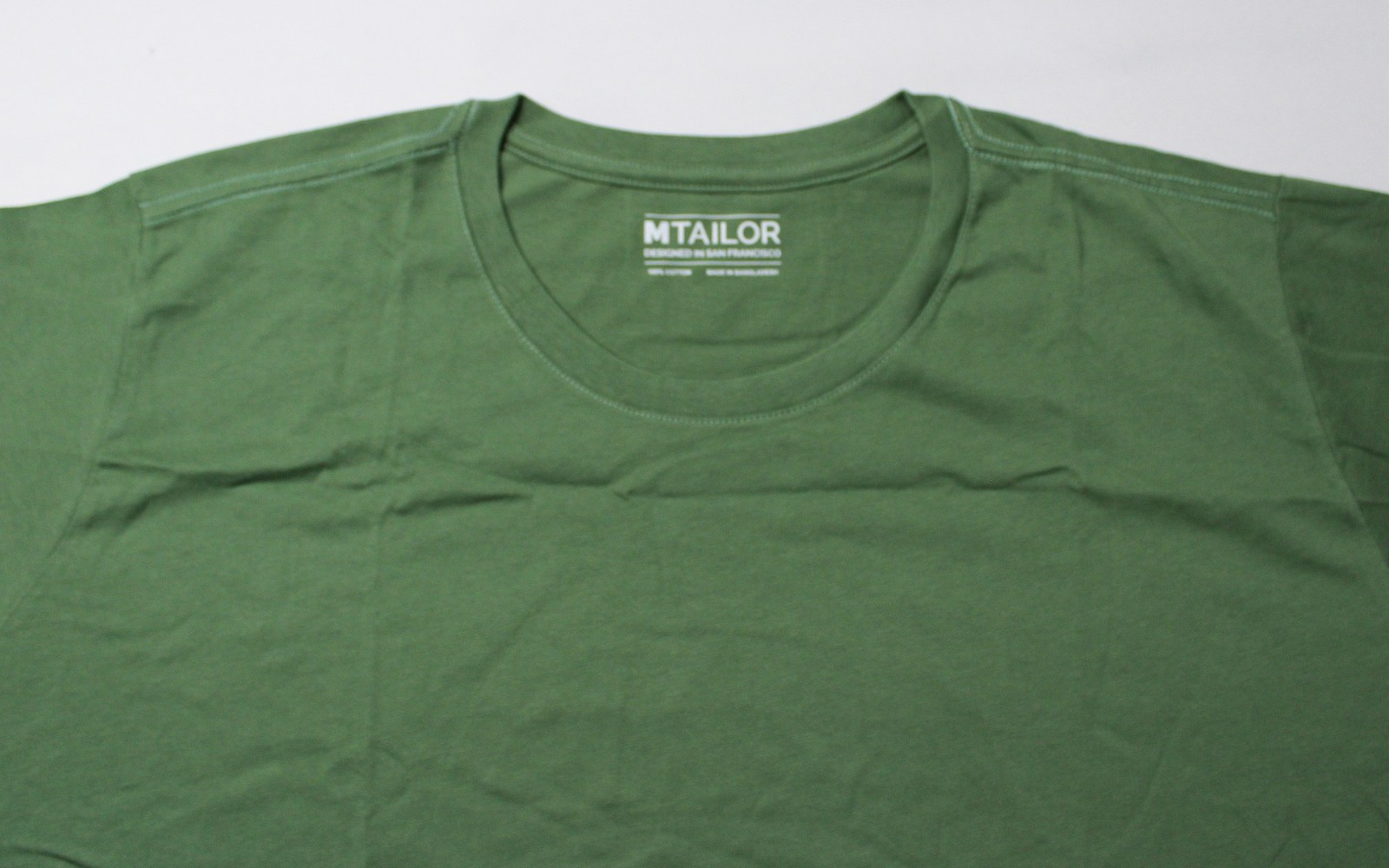 Mtailor Men’s Solid Short Sleeve T-Shirt EJ3 Sage Frost See Description NWT