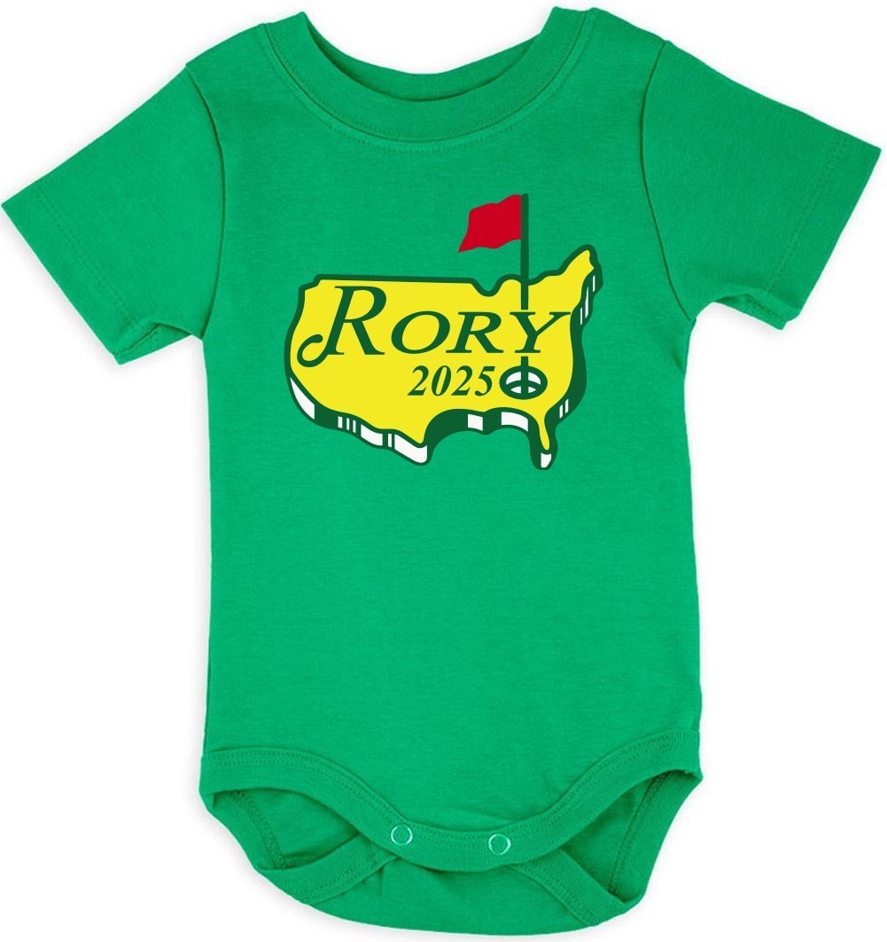 Rory McIlroy Masters 2025 Champion Creeper Romper One Piece BABY