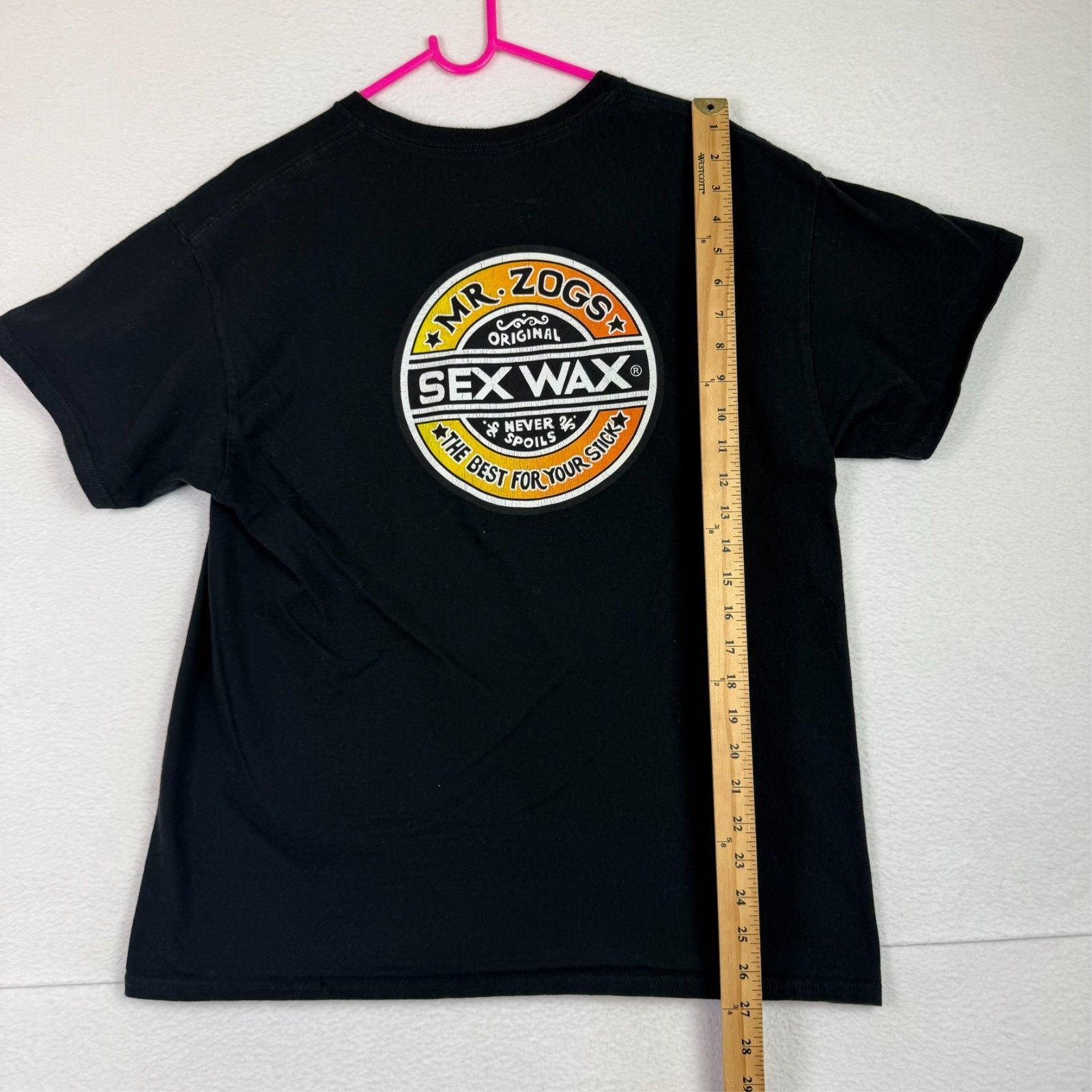 Mr. Zog’s Sex Wax Surfing T-shirt Mens Size Large Surf Shirt Best For Your Stick