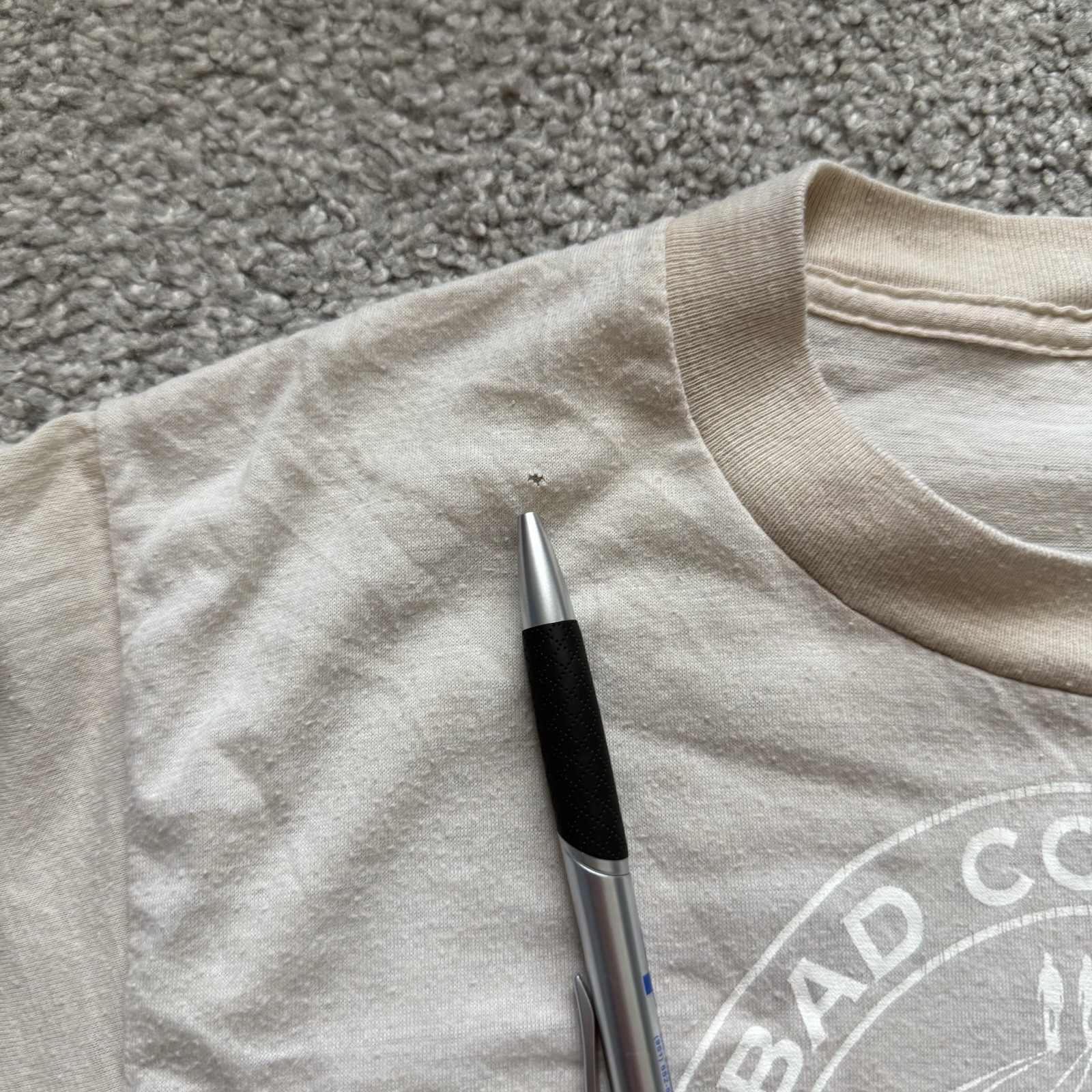 Vintage 1977 Bad Company Burnin Through America Tour Tee Climax Blues Band