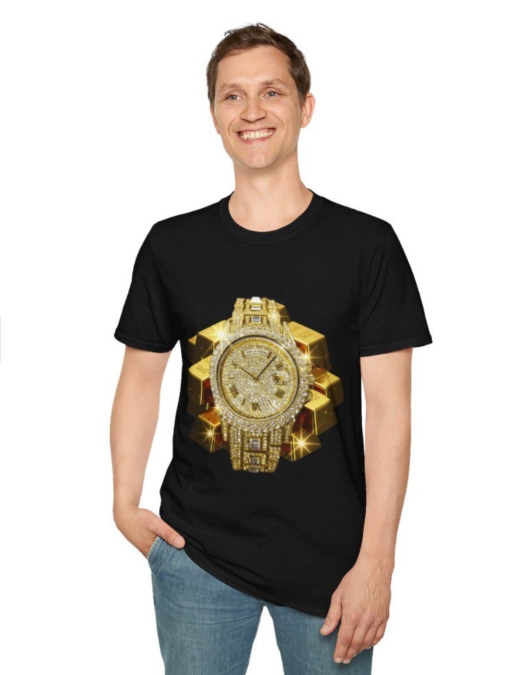 Unisex Softstyle T-Shirt Time Is Money