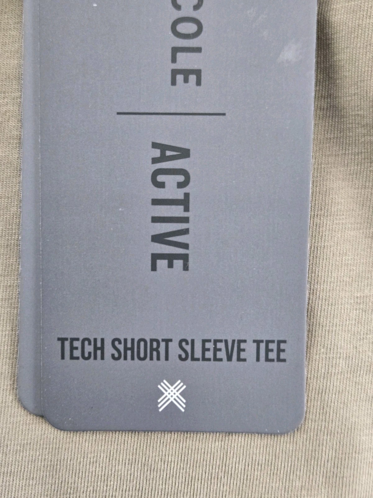Kenneth Cole Men’s Active Tech Shirt S/S Stretch Breathable Soft Cotton UPF 50+