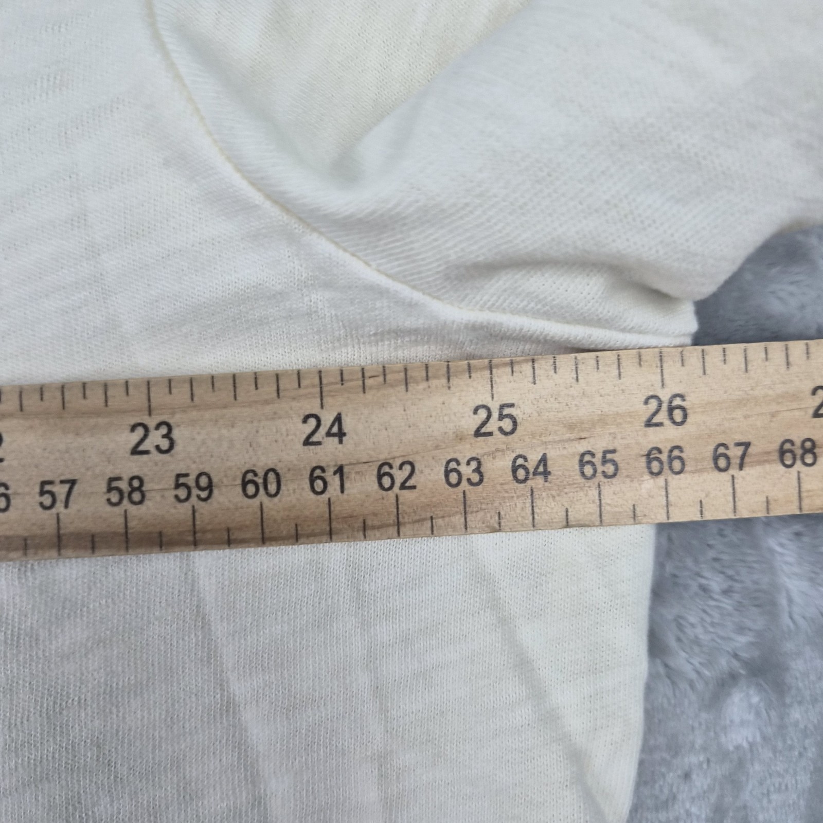 Marine Layer Tee Mens XXL Vintage Heavy Slub Pocket Antique Cream Short Sleeve
