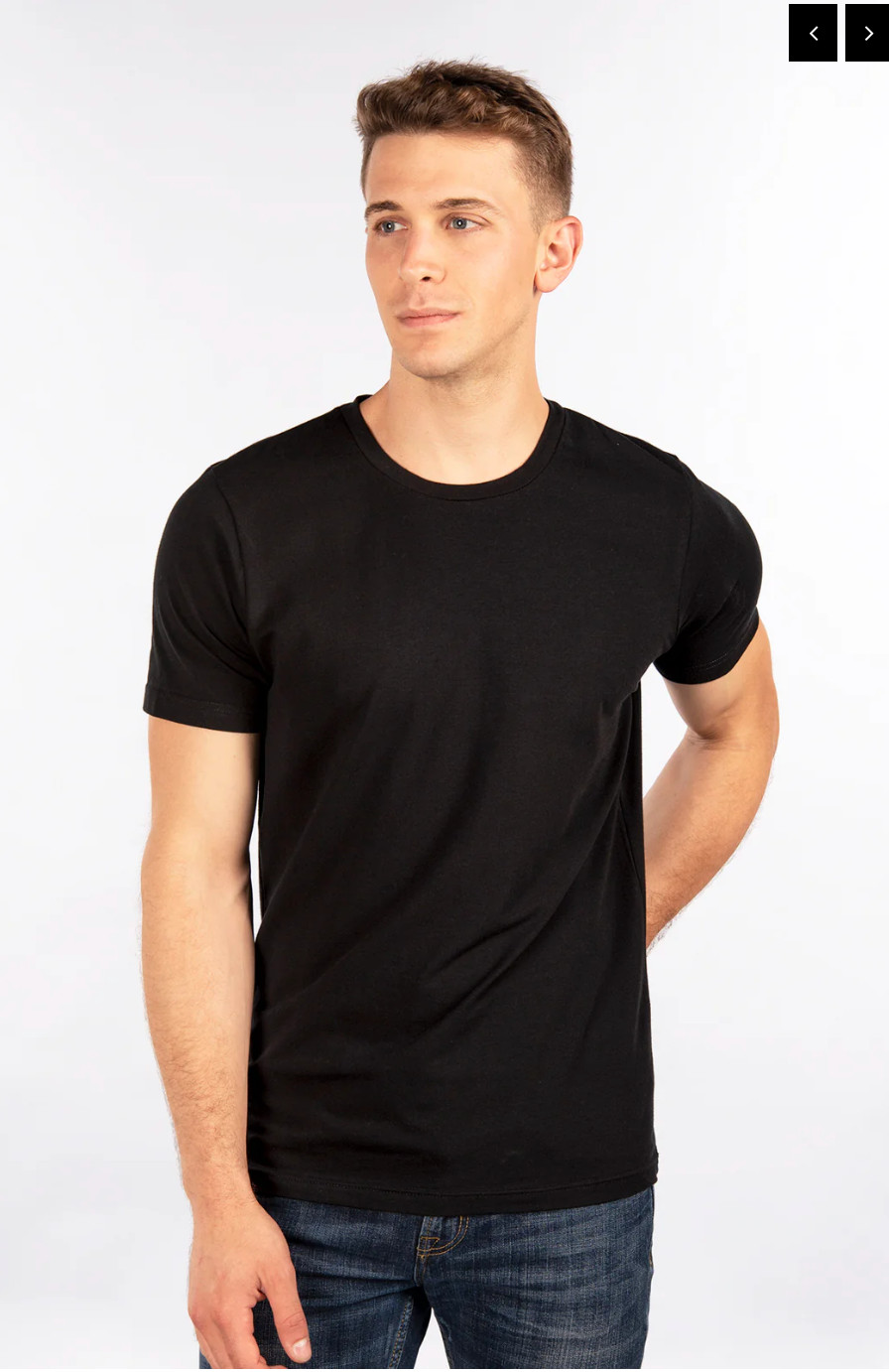 CityLab Stretch Slim Fit T-Shirt, Crew Neck