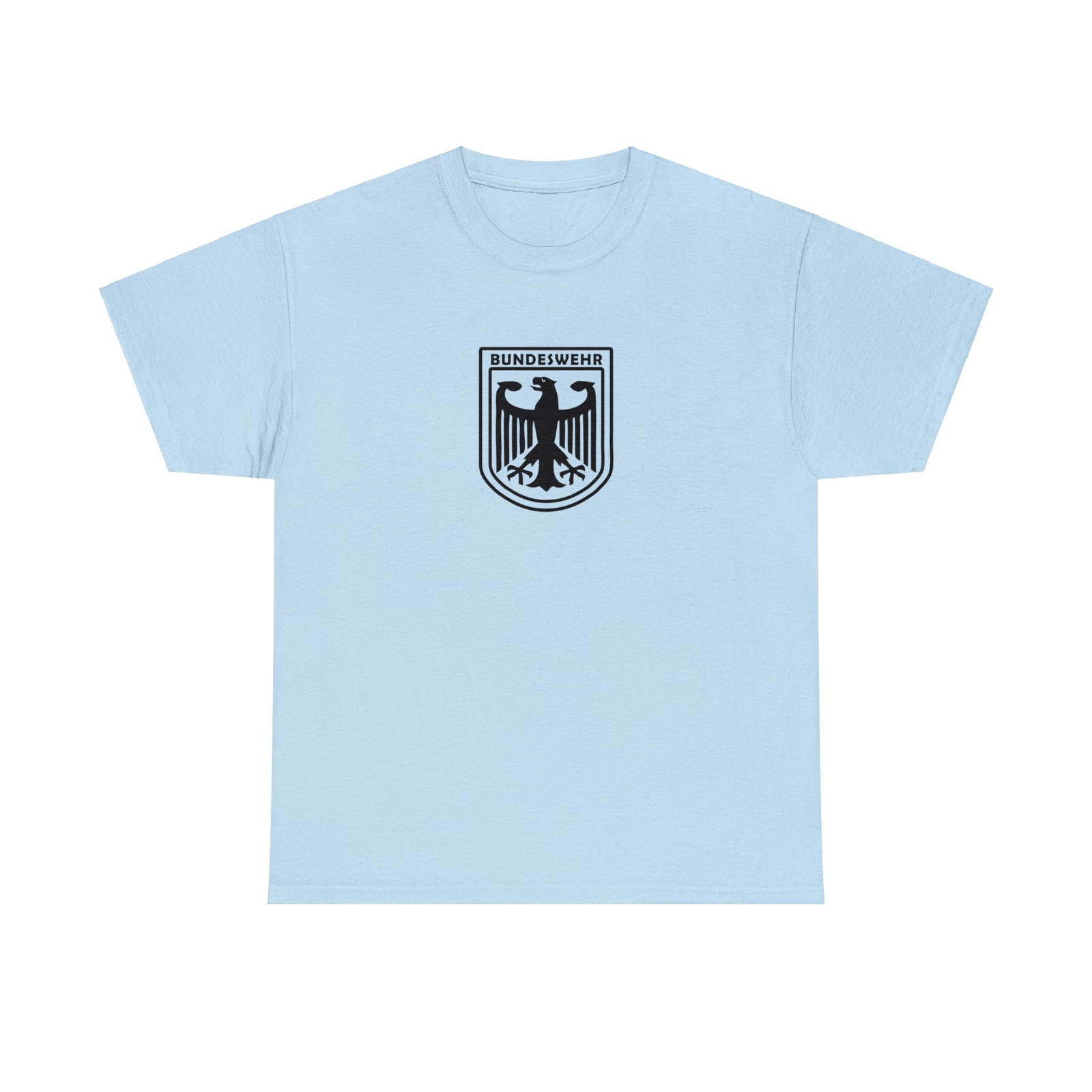 German Army Bundeswehr Eagle Germany 100% Cotton T Shirt Military Coat of Arms