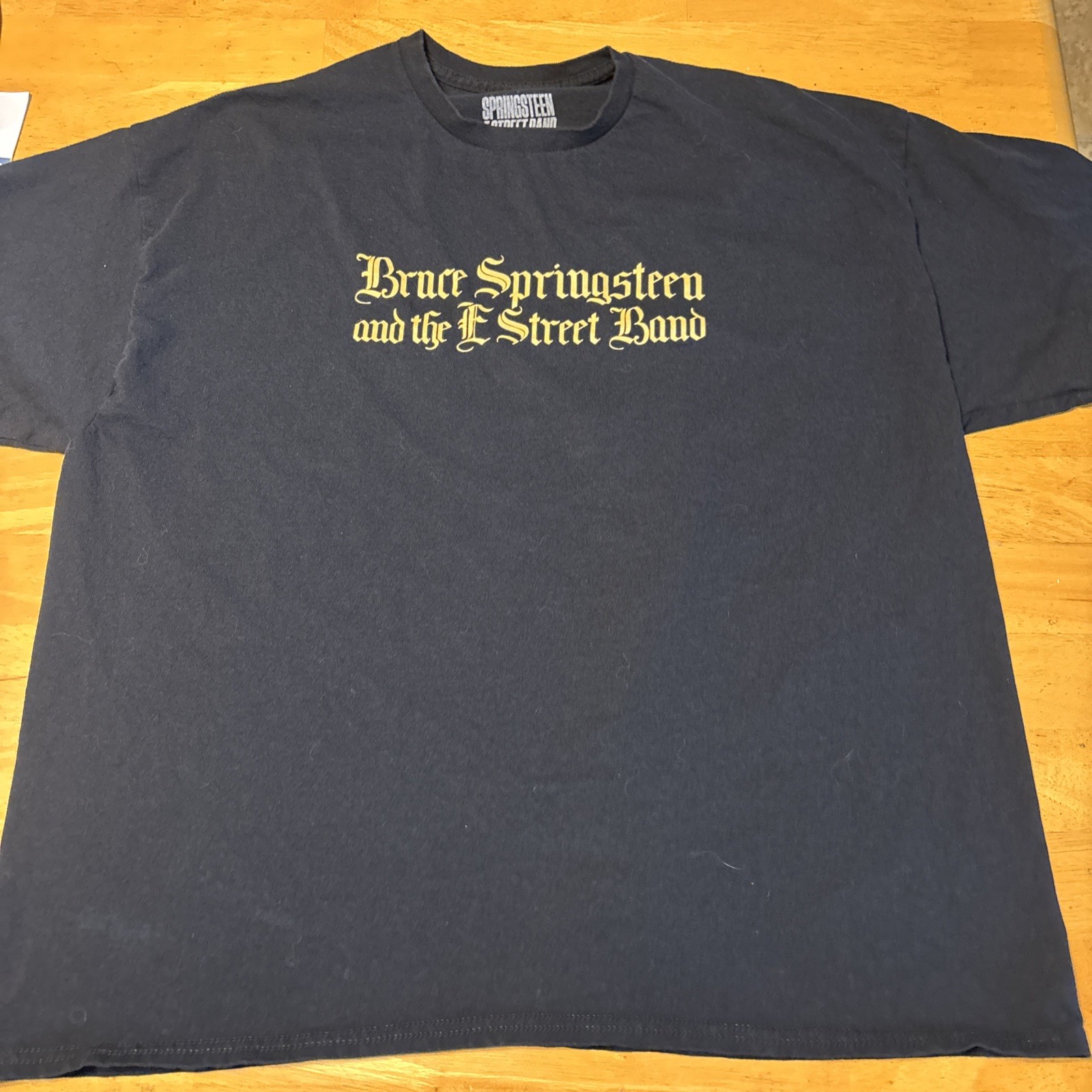 Bruce Springsteen And The E St. Band XXL Logo Shirt Official