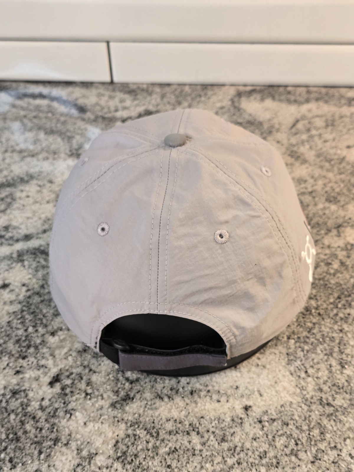 Orangetheory Hat Cap Strap Back Gray Athletic Slogan A Quest For More Life