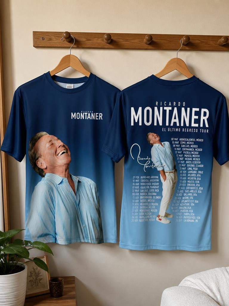Ricado Montaner EL Ultimo Regreso New 3D AOP T-Shirt