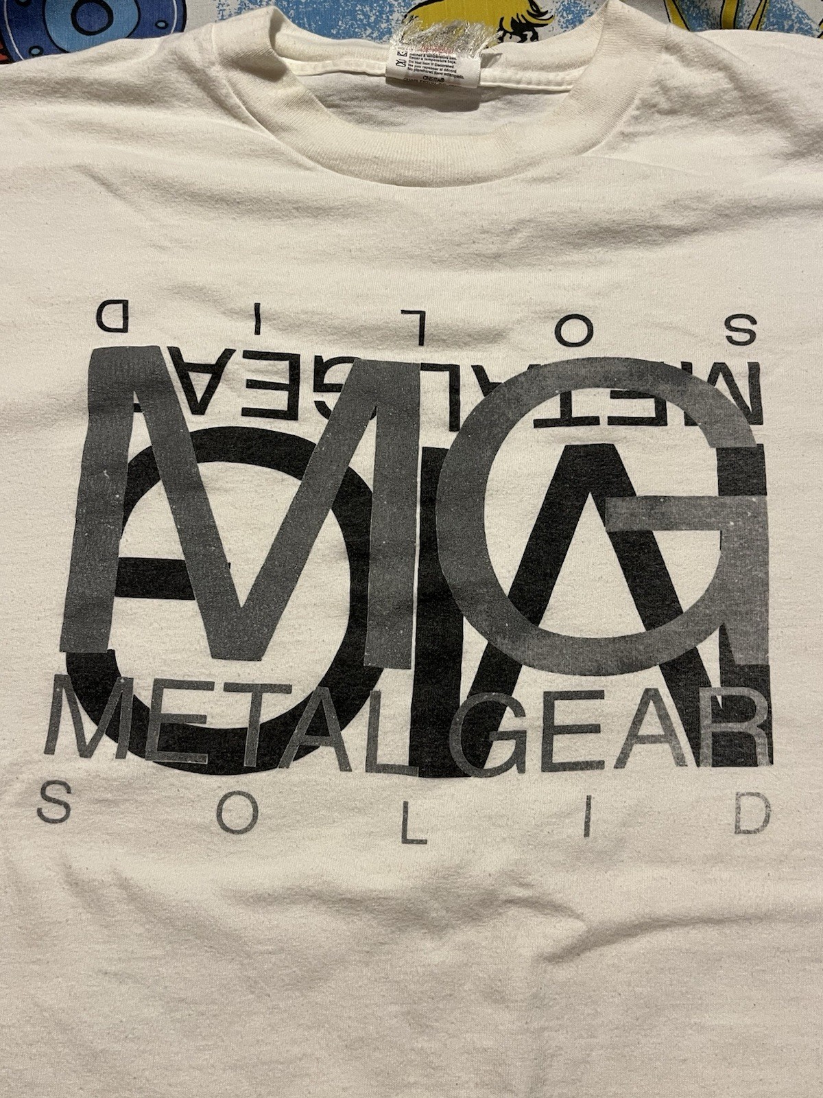 Vtg Metal Gear Solid XL T Shirt Playstation PS1 Promotional 90’s Oneita Gamer