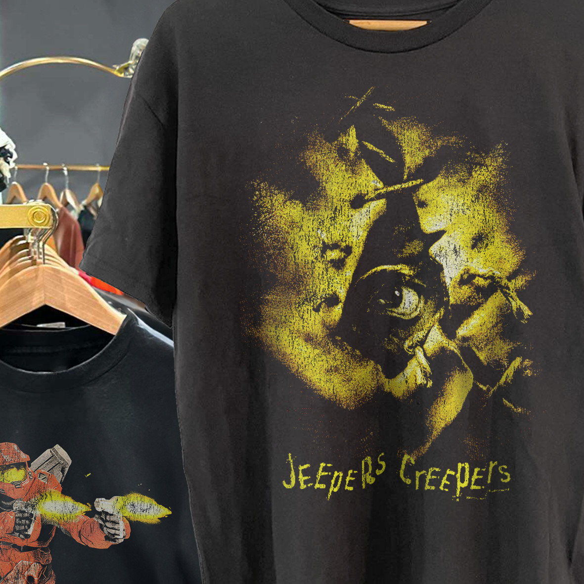 2001 Jeepers Creepers Classic T-Shirt Black XL