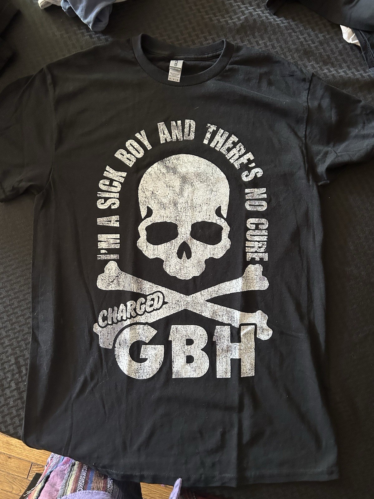 GBH Shirt Exploited Discharge Black Flag FEAR Sex Pistols Damned MISFITS DRI