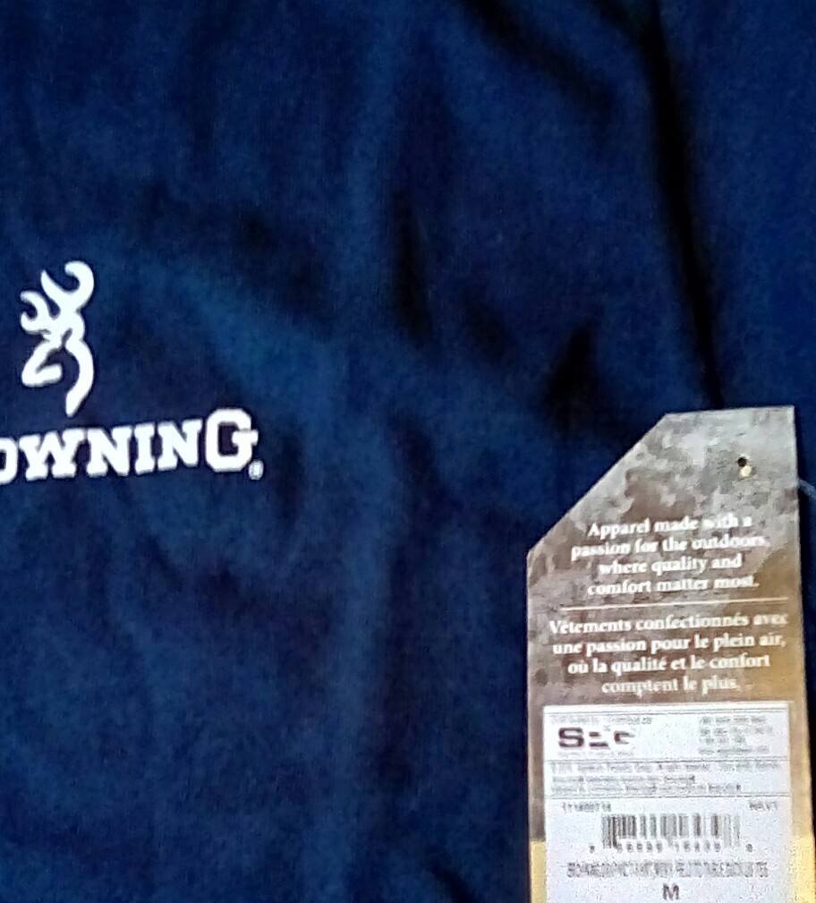 NEW Browning Men’s Authentic Arms Classic Outdoor Graphic T-Shirt Size Medium
