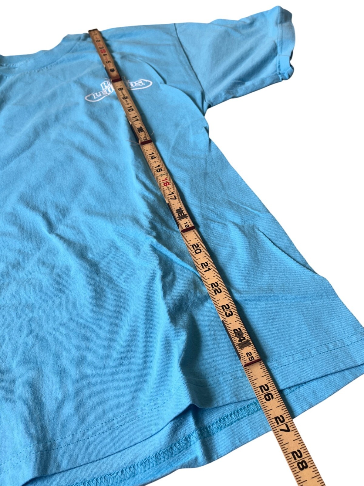 Reel Legends T Shirt Mens Medium Blue Fishing Boating USA Flag Outdoors Novelty