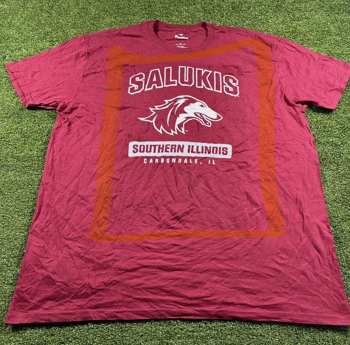 Men’s SIU Southern Illinois Salukis T-Shirt Size 2XL NWOT Fanatics