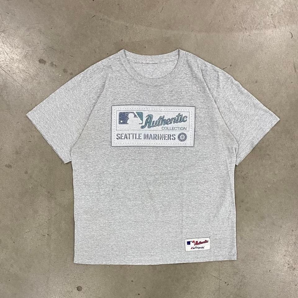 Vintage Seattle Mariners MLB Baseball Majestic Authentic Collection T-Shirt XL