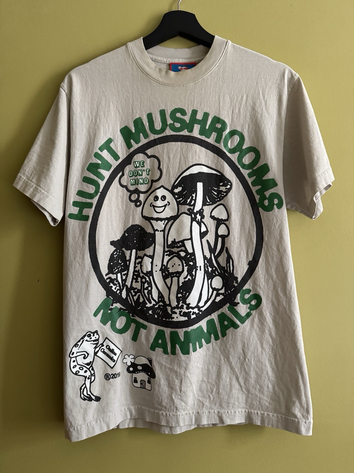 Online Ceramics Hunt Mushrooms Not Animals Tee Mushroom House Tag Size Small