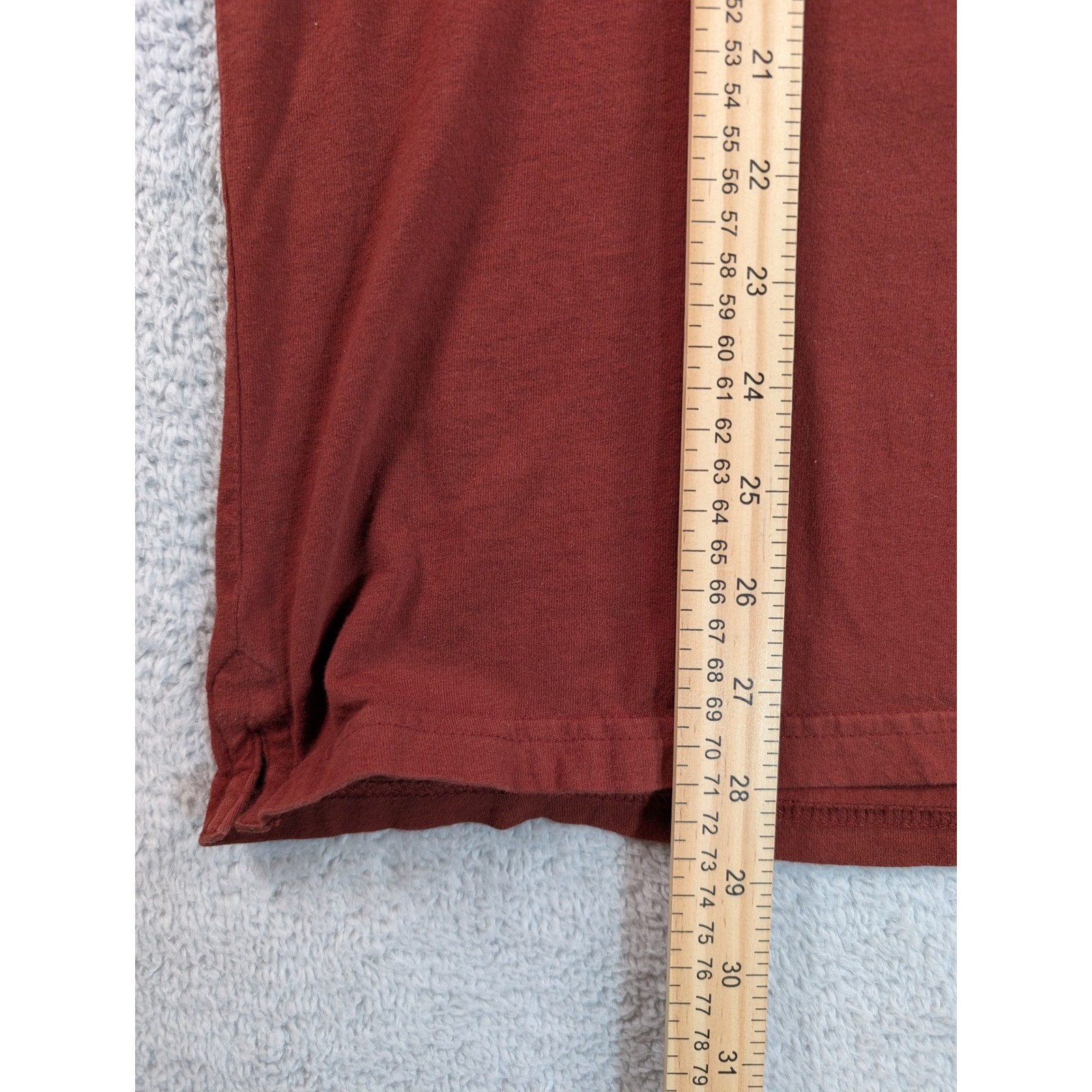 Kuhl Wildfibre Mens Long Sleeve Organic Cotton Shirt Russet Red Large L