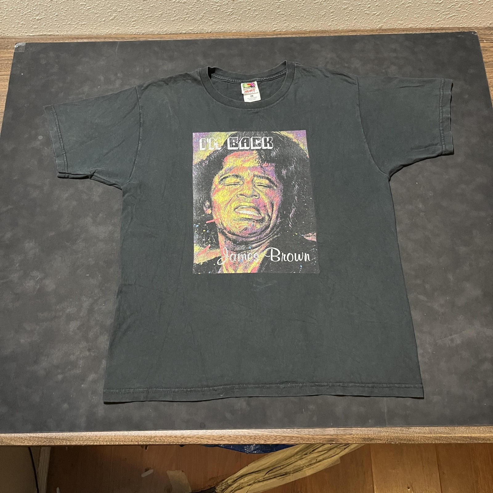 James Brown Soul Funk Legend Shirt Black and Im Proud Sex Machine Vinyl LP 70s
