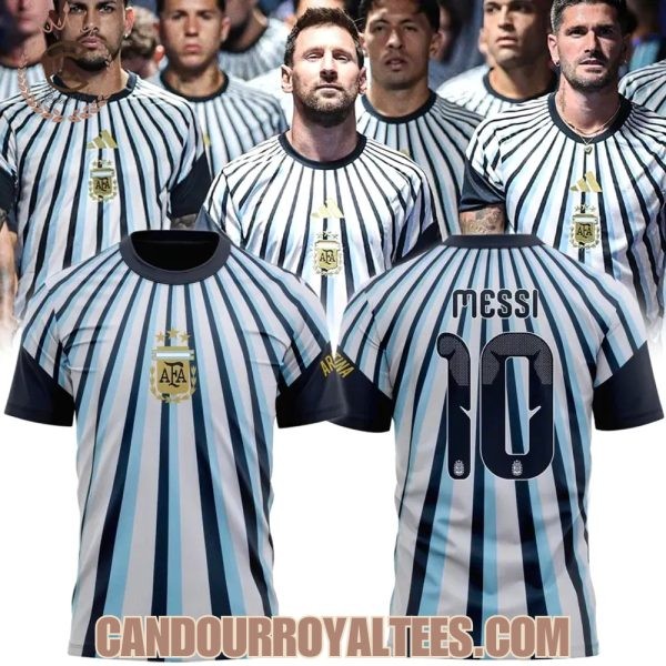 Argentina FIFA World Cup 2026 Warm-up 3D T-shirt