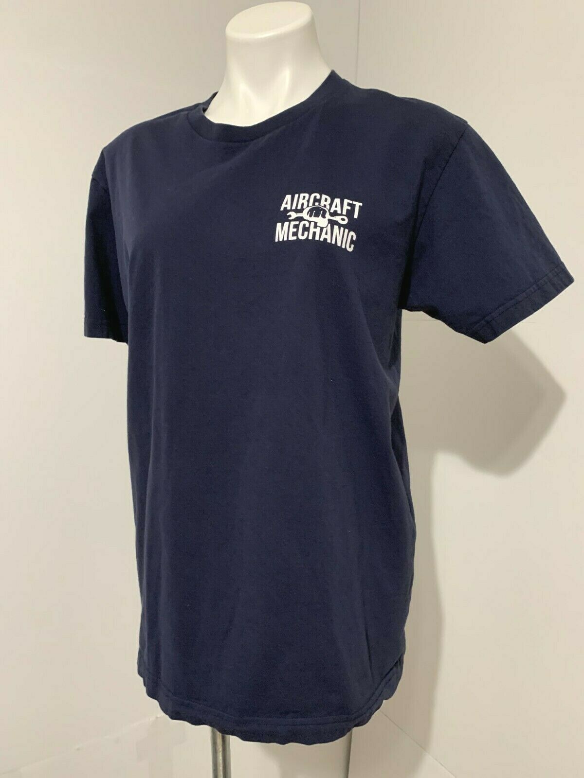 Aircraft Mechanics 1903 Because Pilots Need Heroes Too! Graphic T-shirt Size LG
