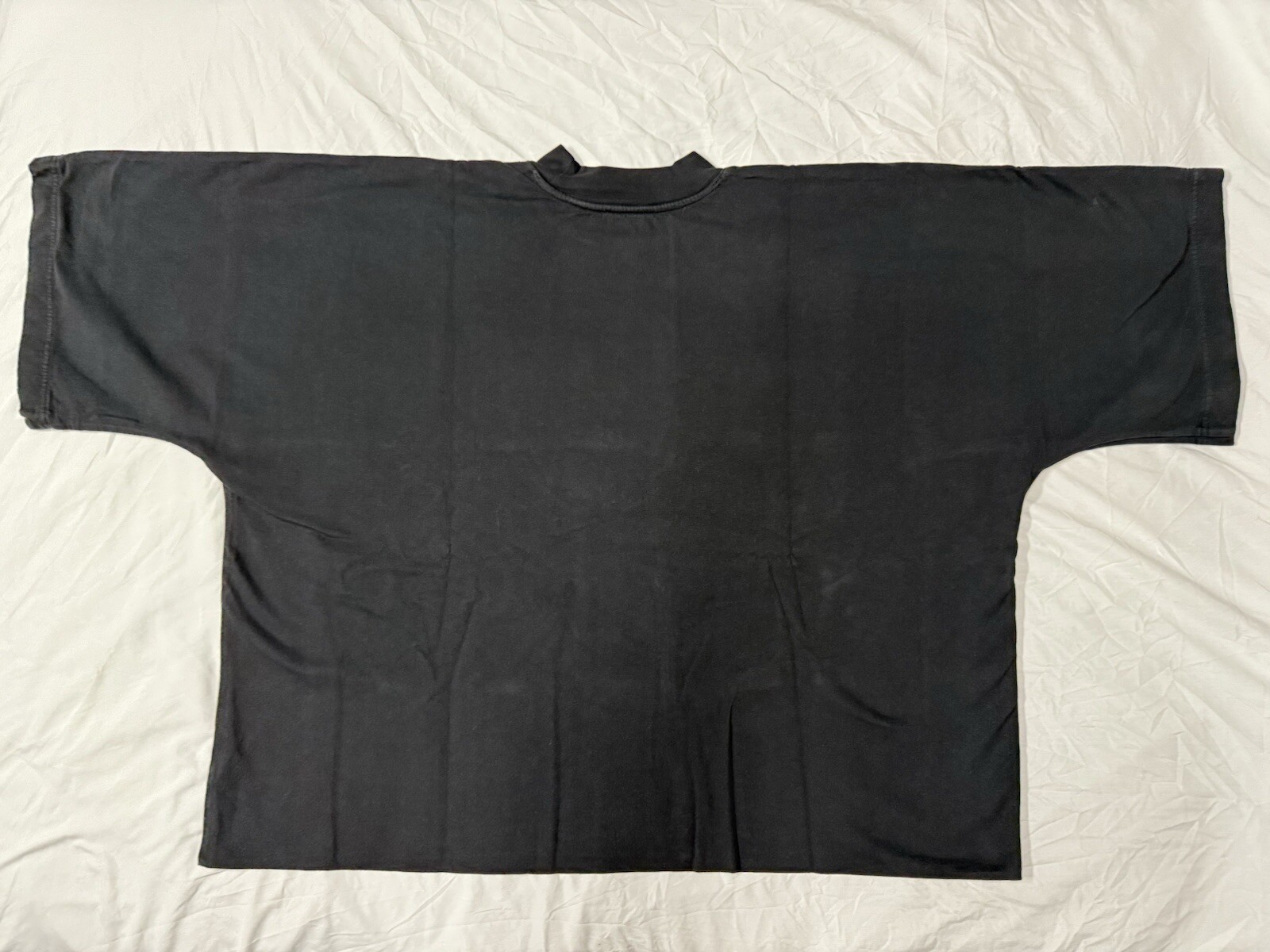 Yeezy Gap Engineered by Balenciaga Logo Crop Tee Black Men’s Size XL New