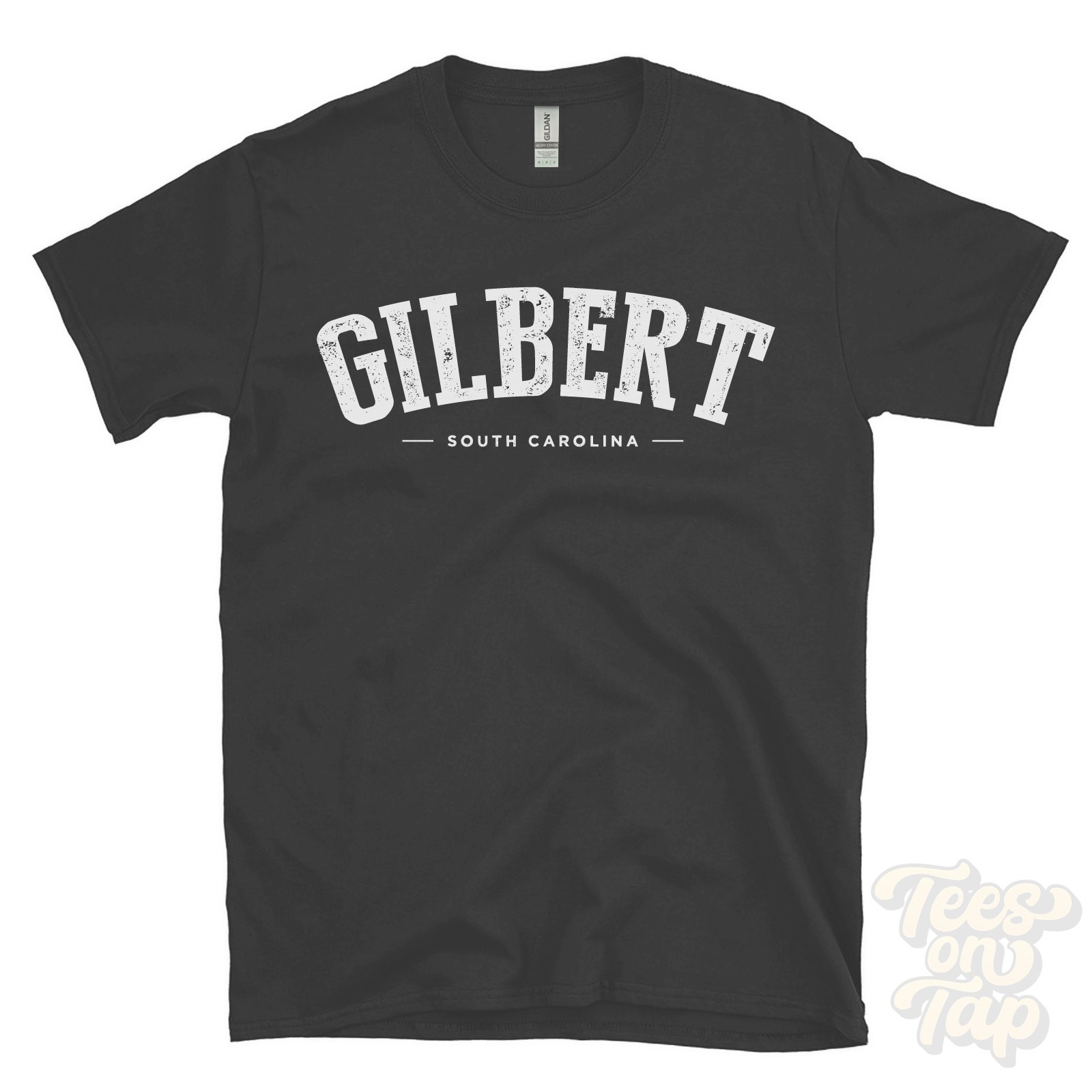 GILBERT SOUTH CAROLINA T-SHIRT Leesville Lexington USA retro varsity style gift