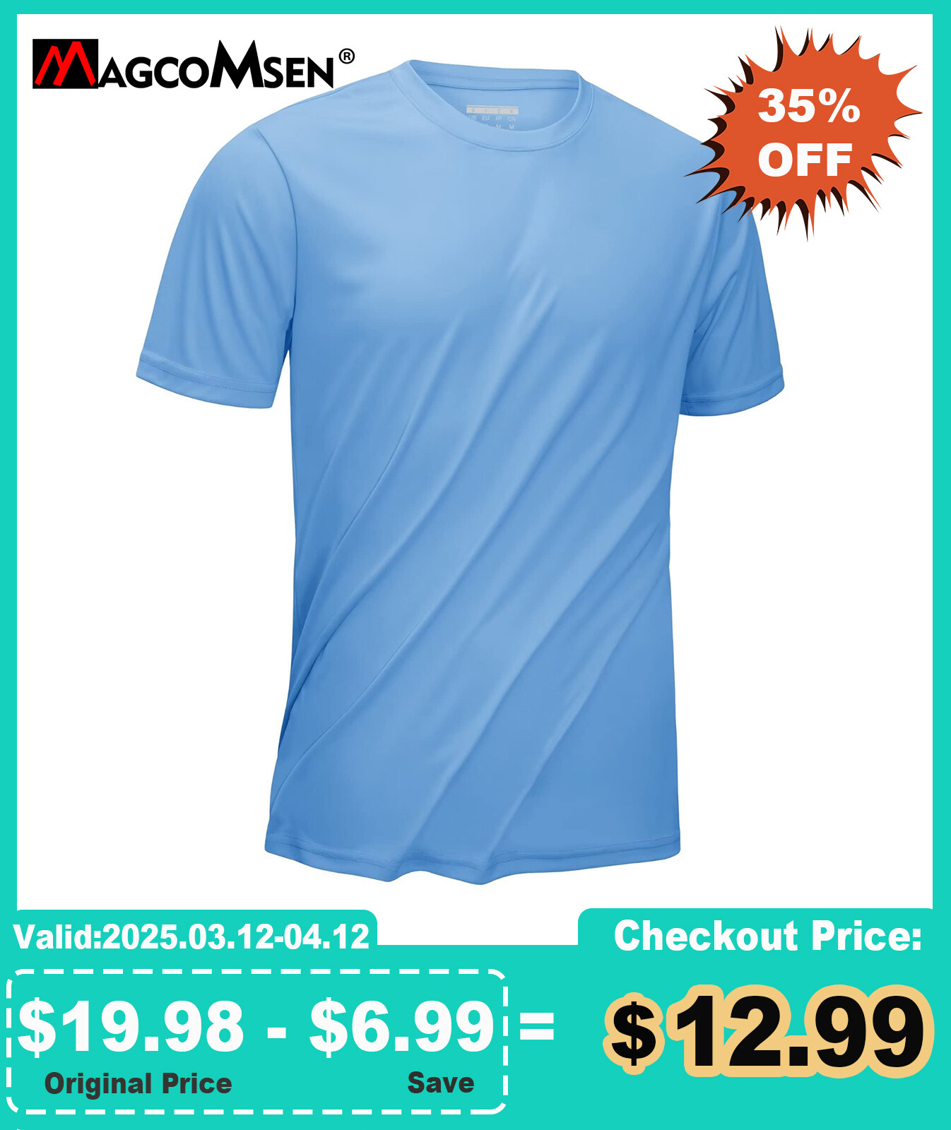 UPF50+ Men’s UV Block Short Sleeve T-Shirt Gym Workout Running Sport Quick Dry T